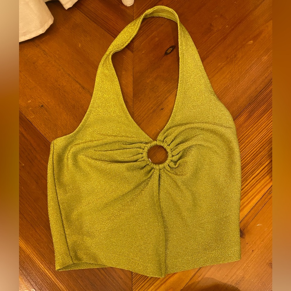 Sparkly Green tank